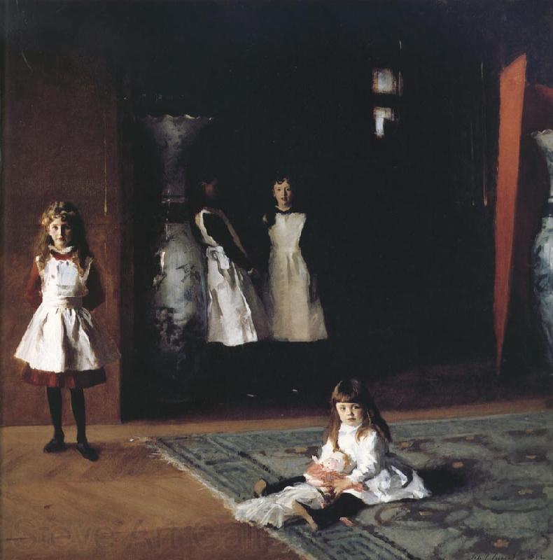 John Singer Sargent The Daughters of Edward Darley Boit Spain oil painting art